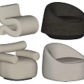 Stylish Modern Accent Chair Designs With Various Shapes And Contemporary Styles