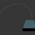Modern Monitor Sci-Fi Monitor 3d model