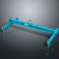 ACCO Blue Lifting Beam With Structural Design And Industrial Handling Wheels