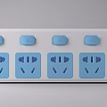Modern Socket Bull Plug 3d model