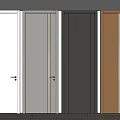 Modern Hinged Doors With Sleek Design In Various Colors For Home Interior Spaces