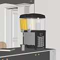 Double Cylinder Cold Drink Juice Dispenser Daily Use Electrical Appliance For Home Kitchen