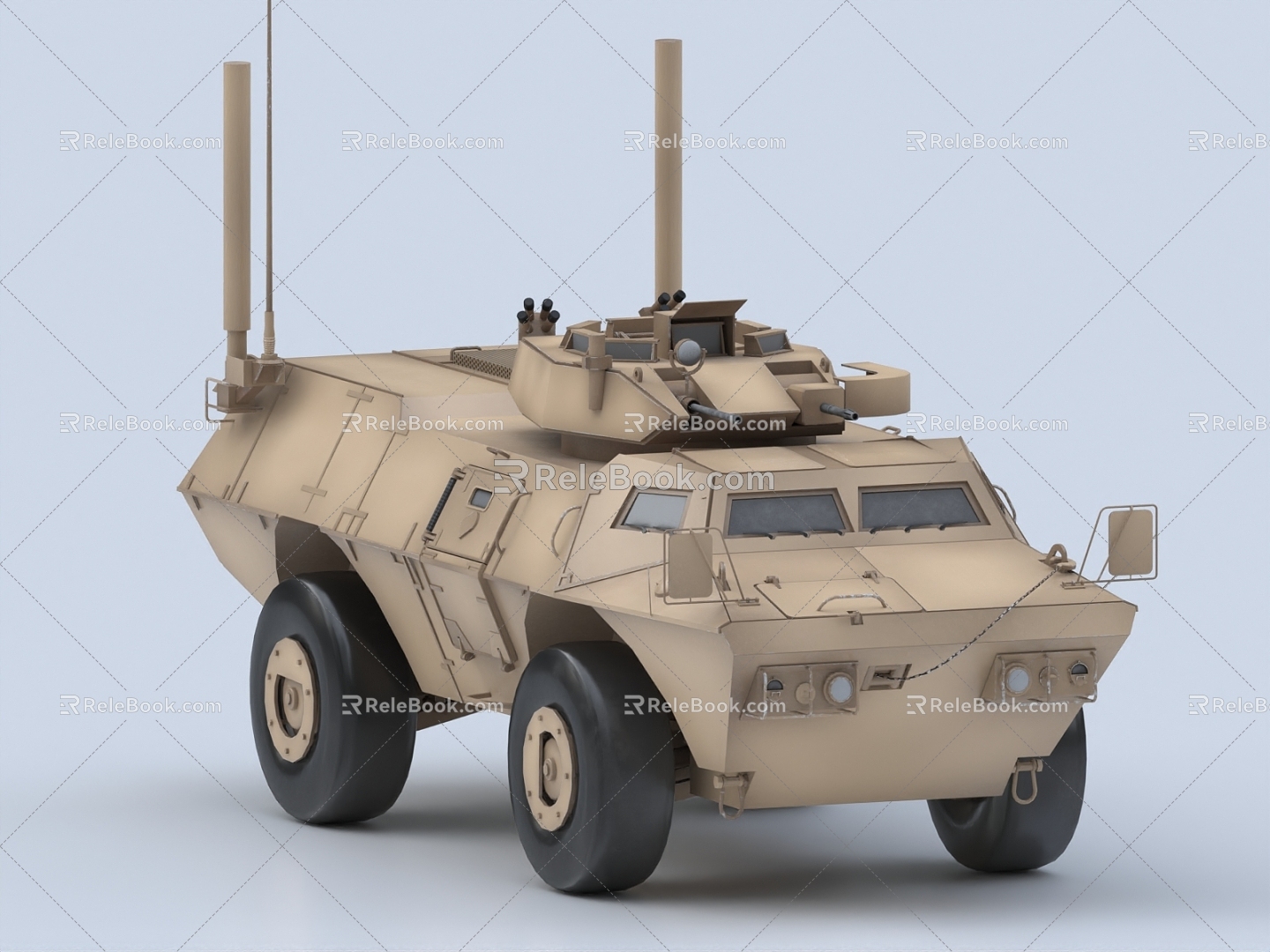 armored vehicle chariot wheeled chariot wheeled armored vehicle military vehicle model