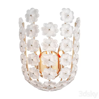 Art wall lamp decorative wall lamp children's wall lamp flower wall lamp bedside wall lamp outdoor wall lamp hotel wall lamp courtyard 3d model