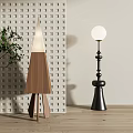 Floor lamp combination 3d model