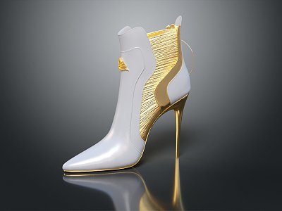 Light Luxury High Heels Stiletto Heels Thick Heel Shoes model