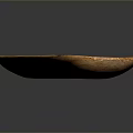 Natural Wooden Household Item With Long Rectangular Shape Smooth Surface And Wood Grain