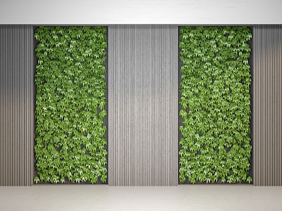 Plant wall 3d model