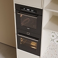 Built-in oven 3d model