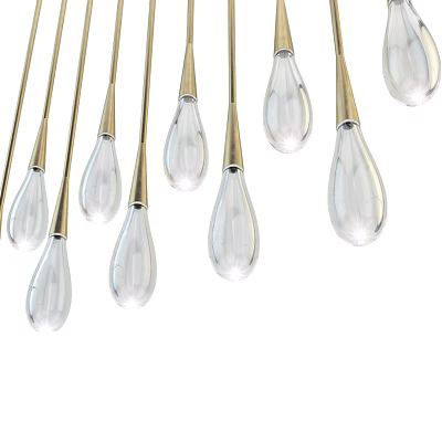 Modern chandelier 3d model