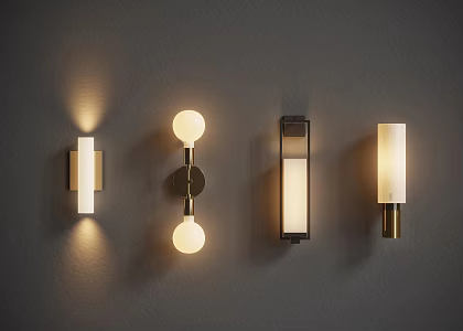 Modern wall lamp 3d model