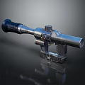 Modern sight collimate infrared sight 3d model