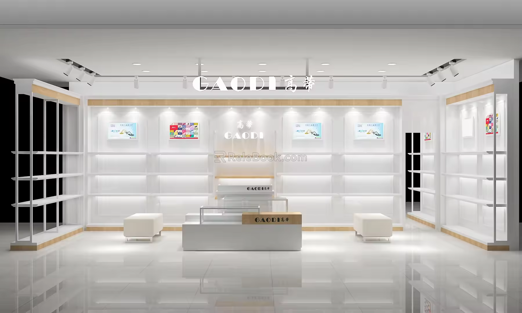 Shoe Store 3d model