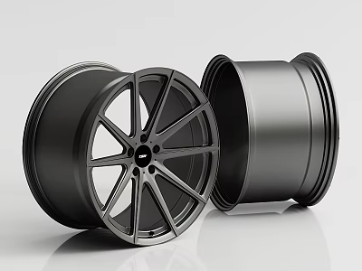 Hyundai wheel hub car hub 3d model