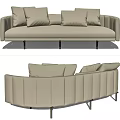 Modern Minotti Multiplayer Sofa 3d model