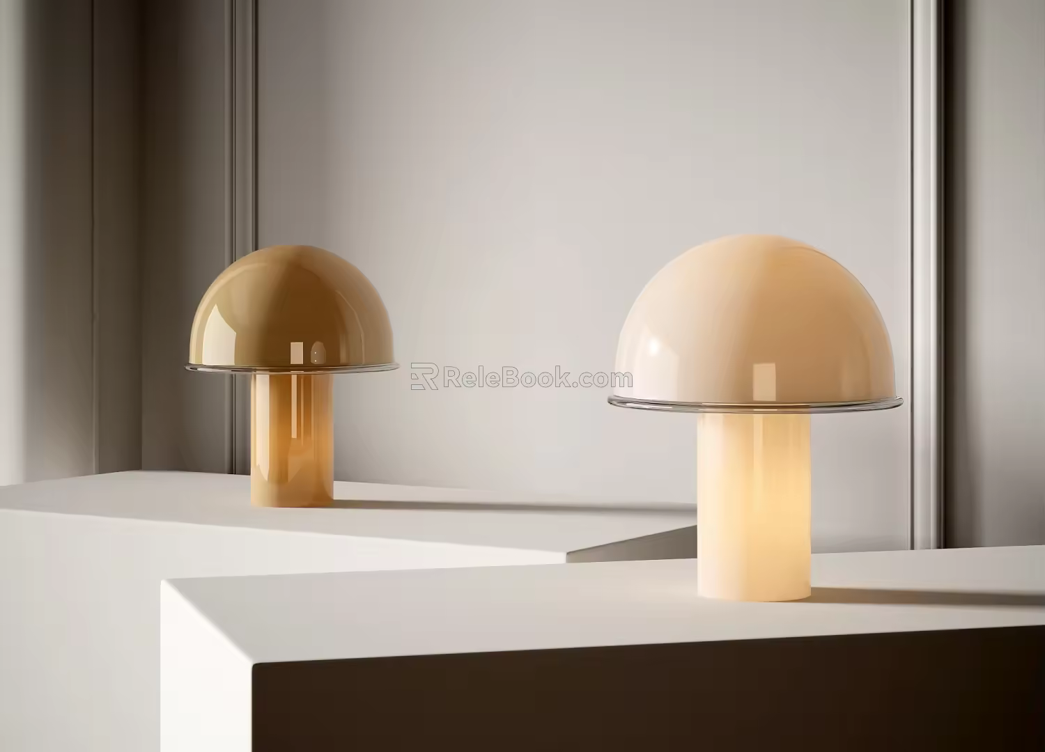 Modern table lamp 3d model