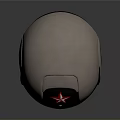 Tactical Weapon Helmet Featuring Red Star Logo Black Goggles And Nishiki Brand Straps