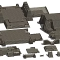 3D Architectural Staircase Design With Various Structural Models And Shapes