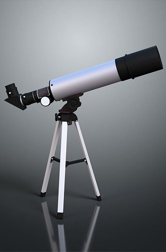 astronomical telescope space telescope observation equipment physical equipment binoculars 3d model