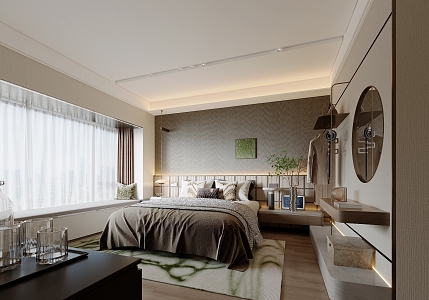 Briar Design Bedroom 3d model