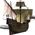 Modern Sailing 3d model