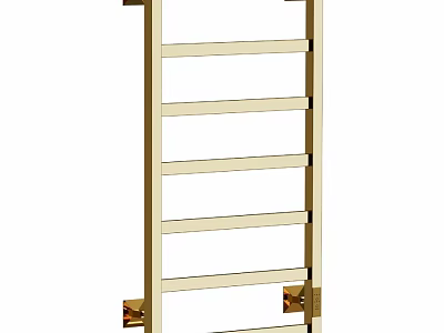 Golden Bathroom Towel Rack Stylish Functional Bathroom Accessories for Modern Bathroom 3d model