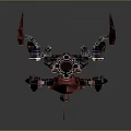 Rocket rocket launcher to air weapon to air missile shoulder missile shoulder rocket 3d model