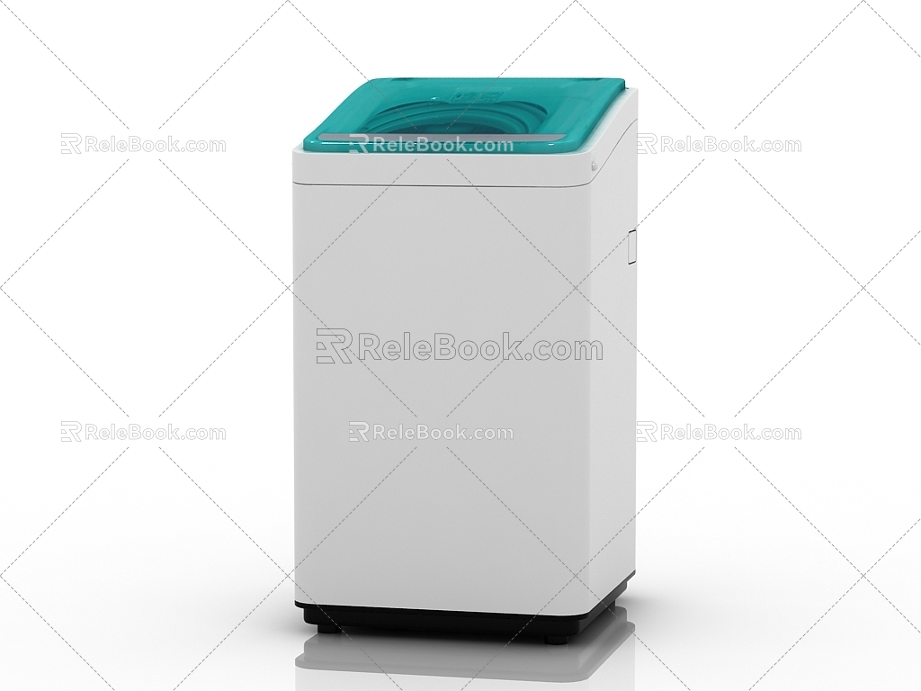 Modern washing machine 3d model