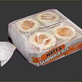 Prepackaged Matt's Sandwich Slices With Cheesy Toasted Tops Ready To Eat