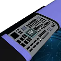 modern chip charging chip 3d model