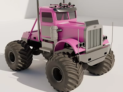pete v1 truck 3d model