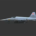 Modern Fighter Next Generation Aircraft 3d model