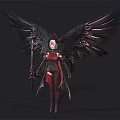Demon Angel Game Character Anime Character 3d model