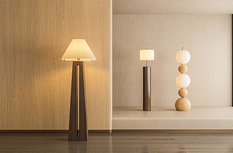 Modern floor lamp 3d model