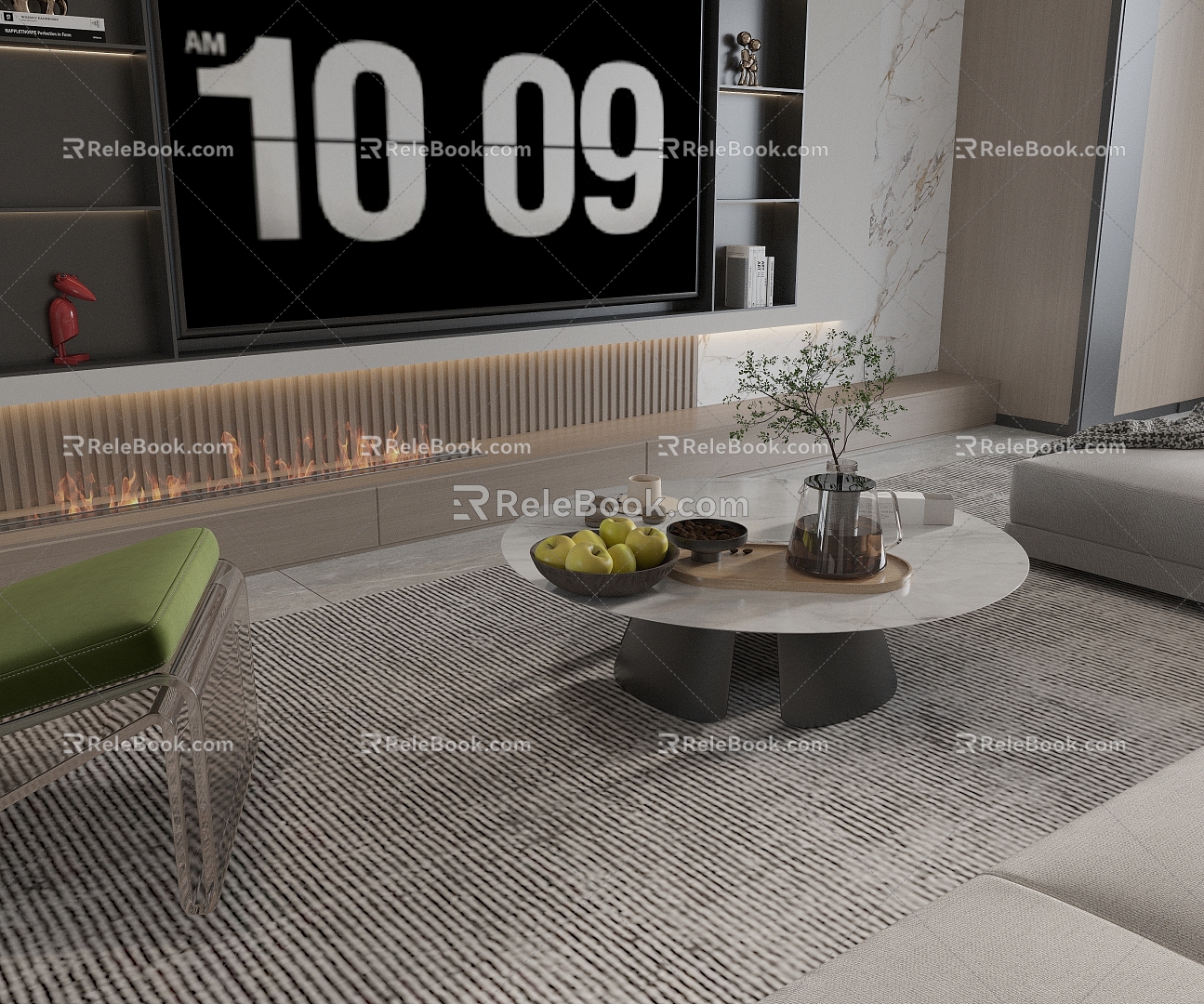 Living room 3d model