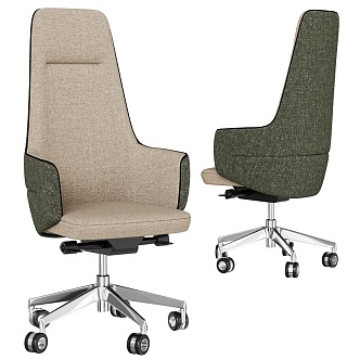 OPERA Fruit Green Office Chair 18 3d model