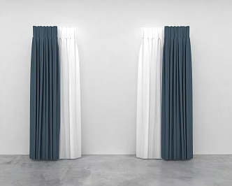 Curtains 3d model
