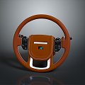 Steering wheel car steering wheel car parts life supplies 3d model