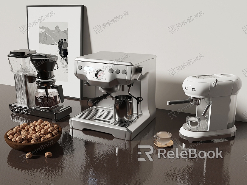 Coffee machine combination model