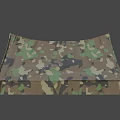 Game Camouflage tent 3d model