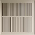 Modern Textured Wall Panels With Vertical Slats And Light Colored Design