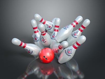 Bowling Sports Equipment Game Items Game Equipment model