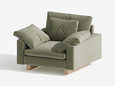 Modern Single Sofa Single Chair Leisure Chair model