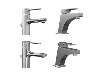 Modern faucet 3d model