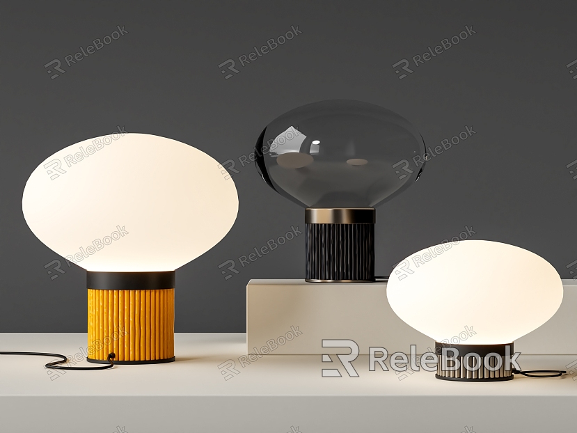 Table lamp combination model