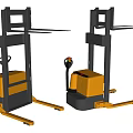 Industrial Equipment Dual Electric Forklifts For Efficient Warehouse Material Handling Operations