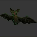 Modern Bat Cartoon Bat Animation Bat Animation Bat 3d model