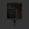 Black Camping Trailer With Roof Rack Storage Compartments And Travel Gear