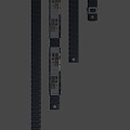 Firearm rail component suit 3d model