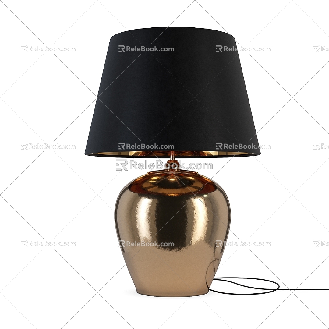 Vintage Table Lamp Table Lamp 3d model